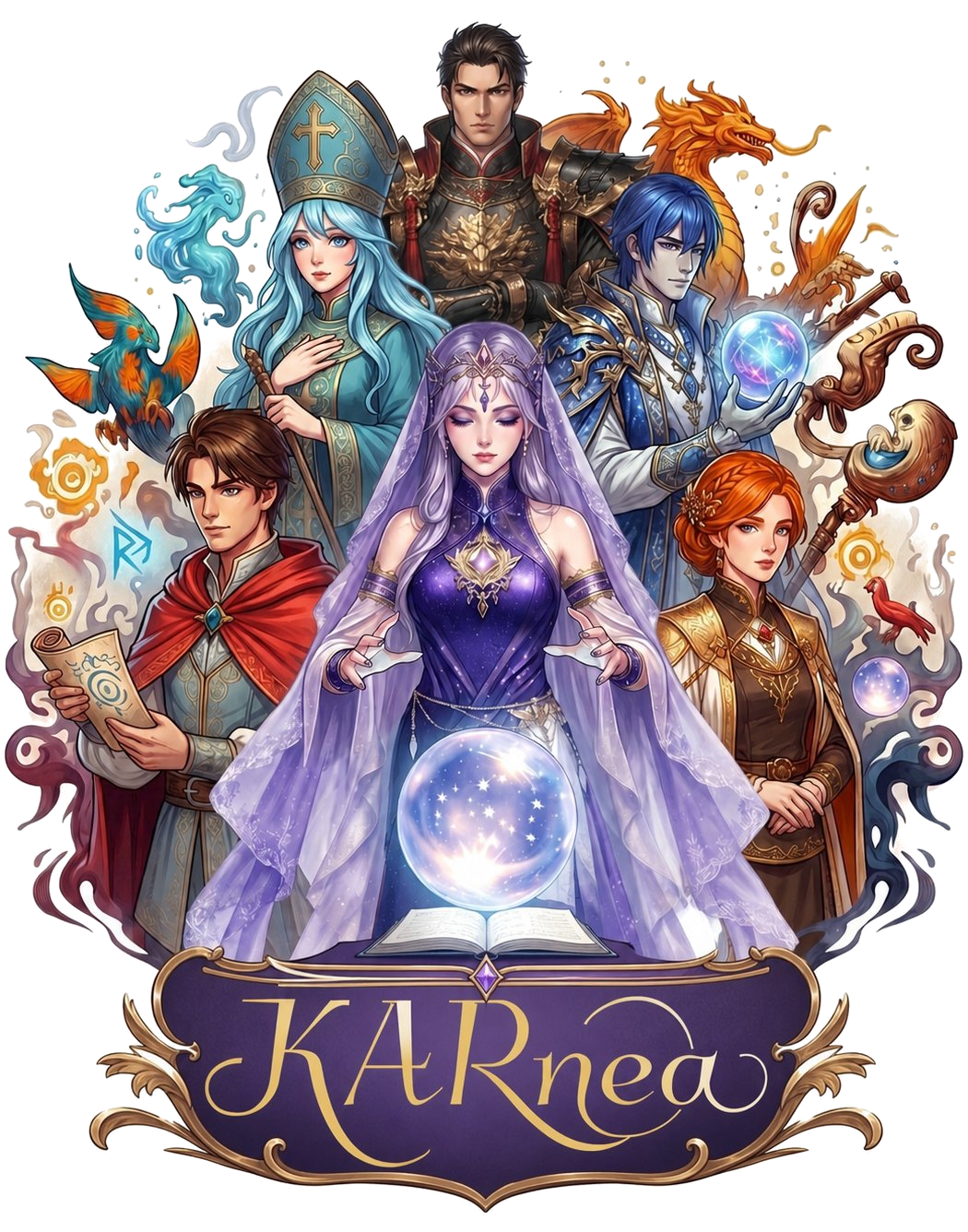 KARNEA - 12職業のキャラクター集合
